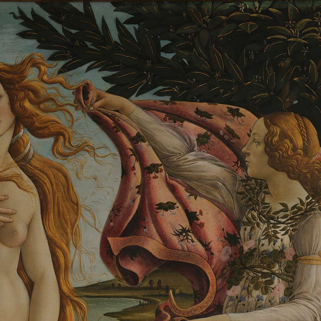 BIRTH OF VENUS by Botticelli - Art Wall Mural | GraphicsMesh
