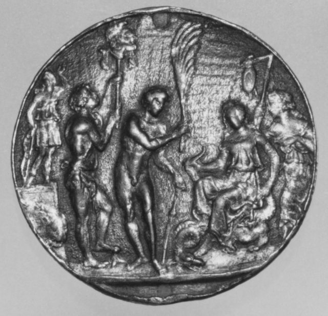 Allegorical scene, bronze medal, Metropolitan Museum of Art - PICRYL ...