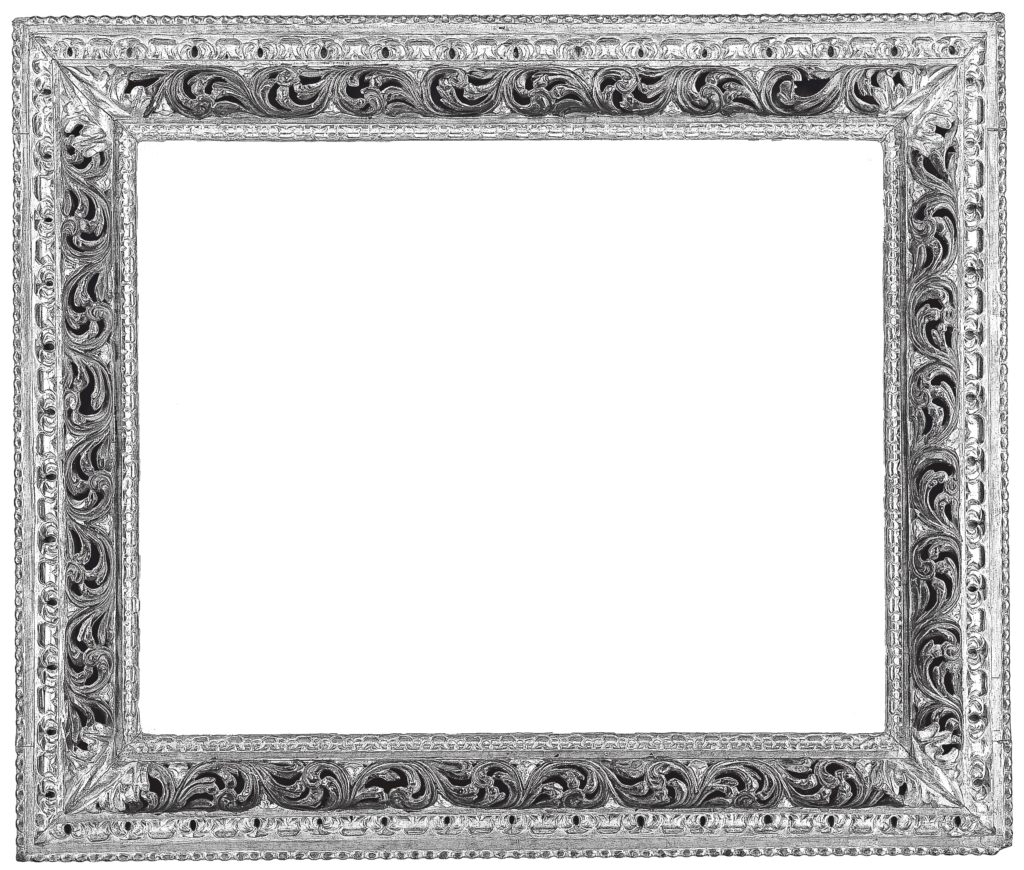 Wreath frame (pair with 1975.1.2127) - PICRYL Public Domain Search