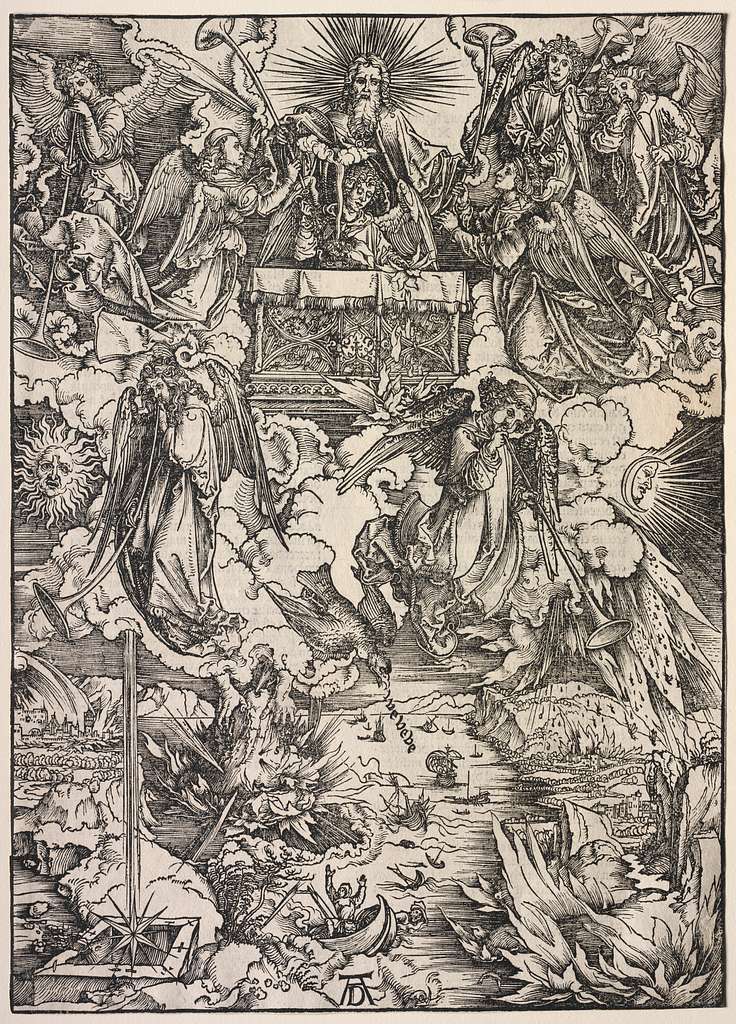 Albrecht Dürer (German, 1471-1528) - Revelation of St. John, Seven ...