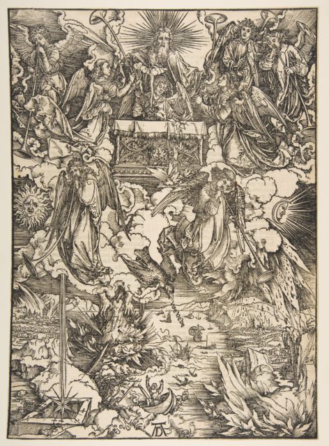 The Martyrdom of Saint John, from The Apocalypse, Latin Edition 1511 ...