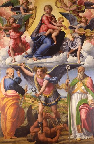 collezione privata quadro - 1247VVC San Michele Arcangelo - In Arte Cusin