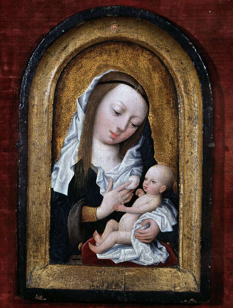 Maria met Kind, Meester van de Magdalenalegende, 1520, Koninklijk ...