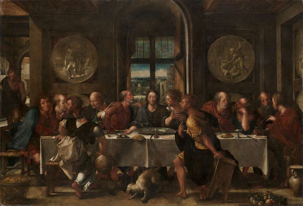 Pieter Coecke van Aelst - The Last Supper - PICRYL - Public Domain ...