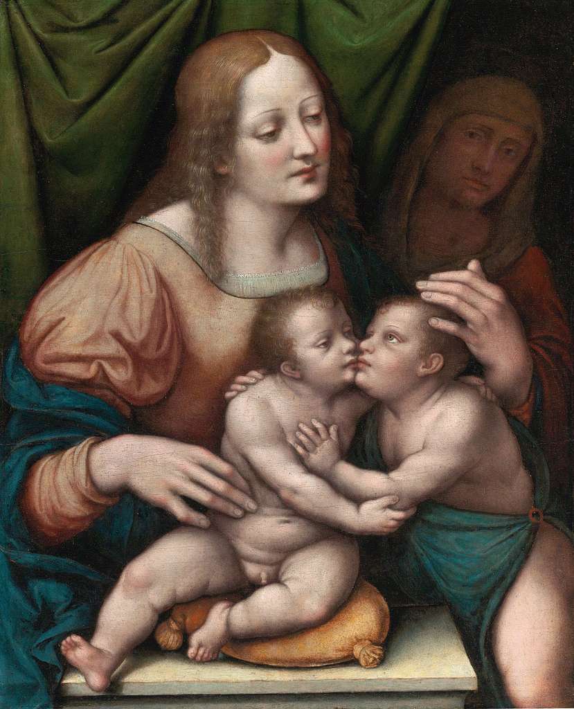 Giampetrino - Madonna and Child with Young Saint John the Baptist and Saint  Elisabeth 085N09306 7P2CTFXD - PICRYL - Public Domain Media Search Engine  Public Domain Image