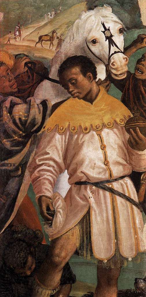 Gaudenzio Ferrari, The Annunciation: The Angel Gabriel