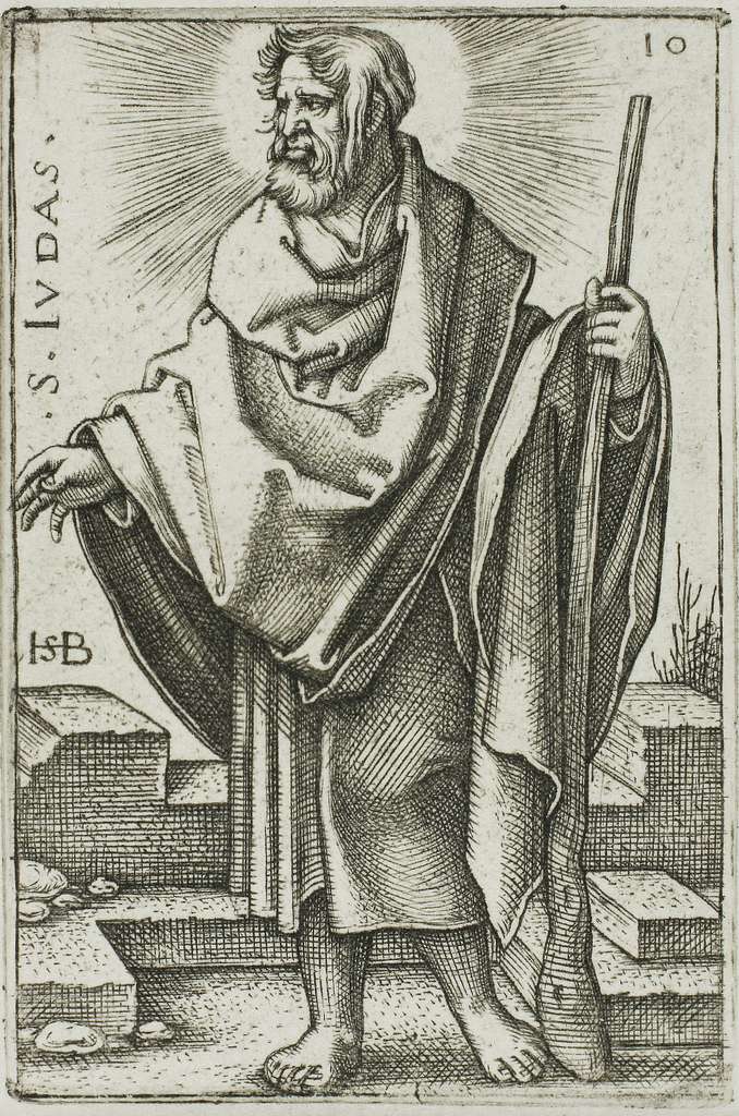 St. Jude, plate 10 from The Twelve Apostles - PICRYL - Public Domain ...