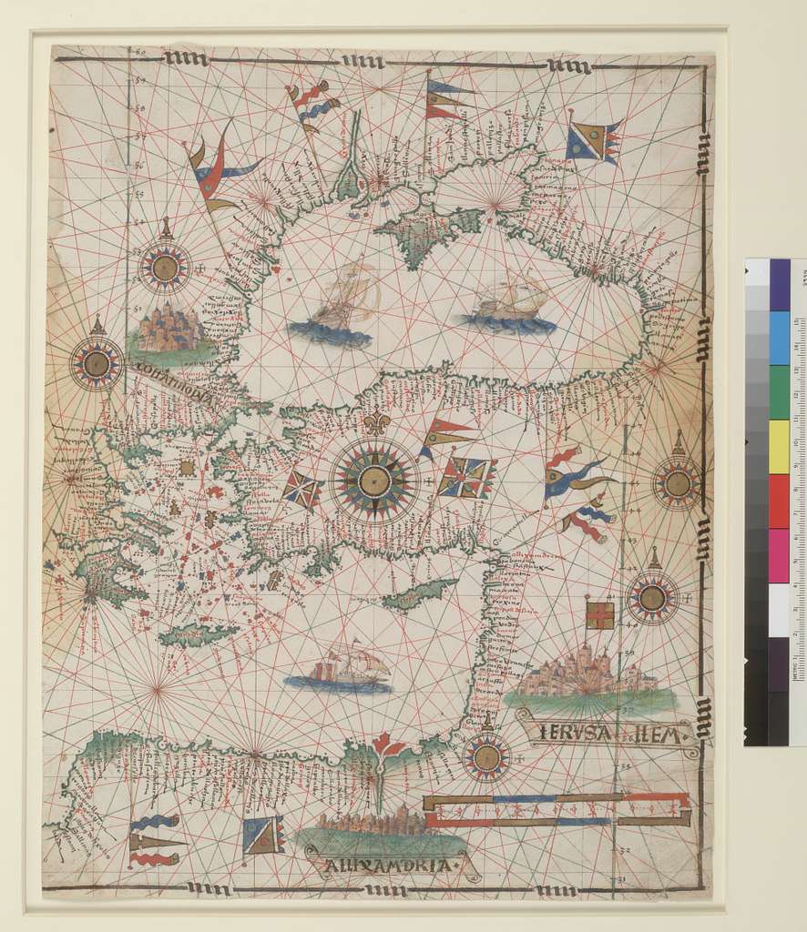 Historic Map - Carte du Voyage et Route Des Israelites dans le Desert  Depuis :: Holy Land, the Arabian Peninsula, Jordan, Syria and eastern  Egypt