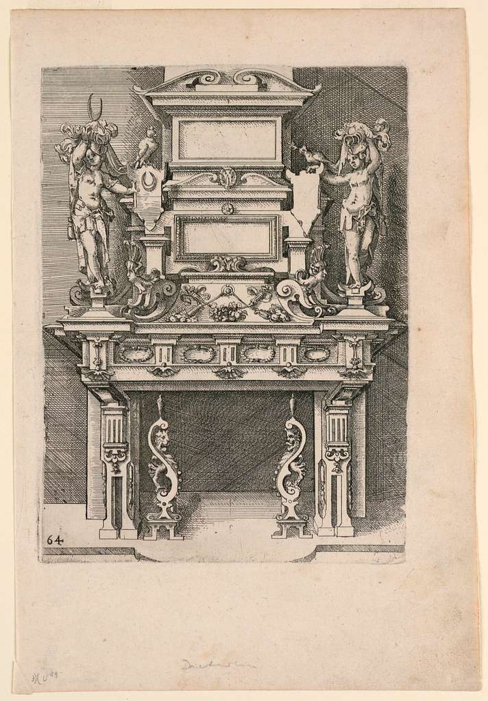 Print, Fireplace, 16th century (CH 18623181) - PICRYL - Public Domain ...