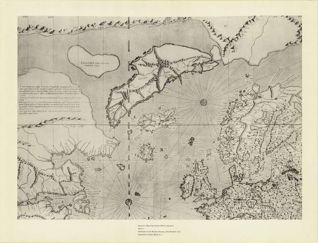 Gerard Mercator's 1569 map of the world - Sheet 04 - PICRYL - Public ...