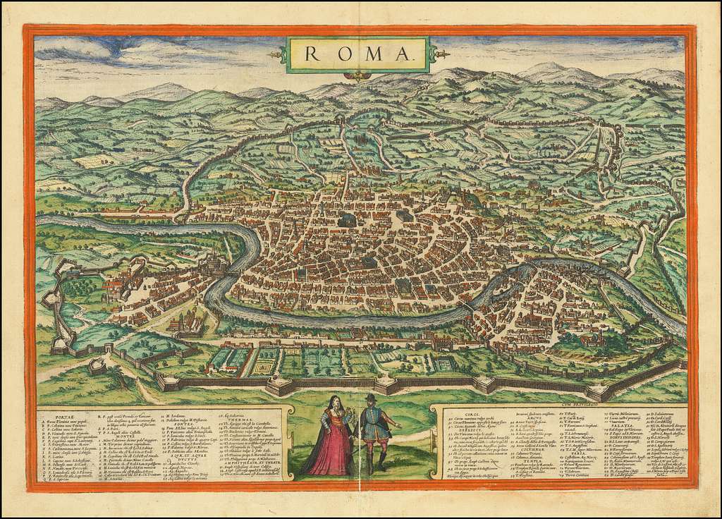 Braun & Hogenberg - Roma - PICRYL Public Domain Search