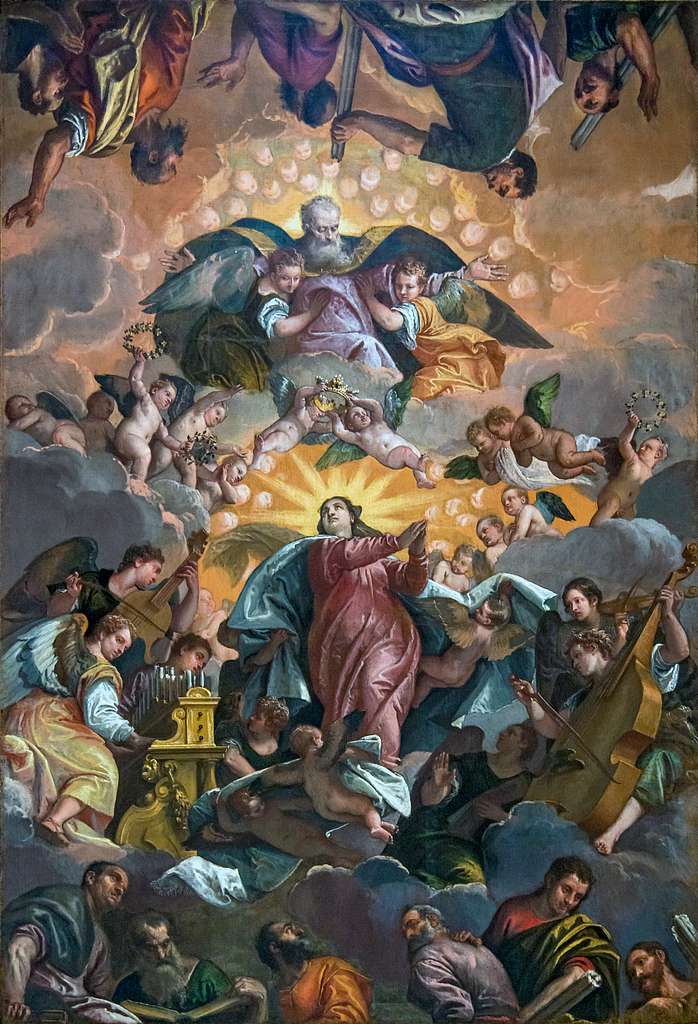 Academia - Assumption of the Virgin by Veronese cat 541 - PICRYL Public ...