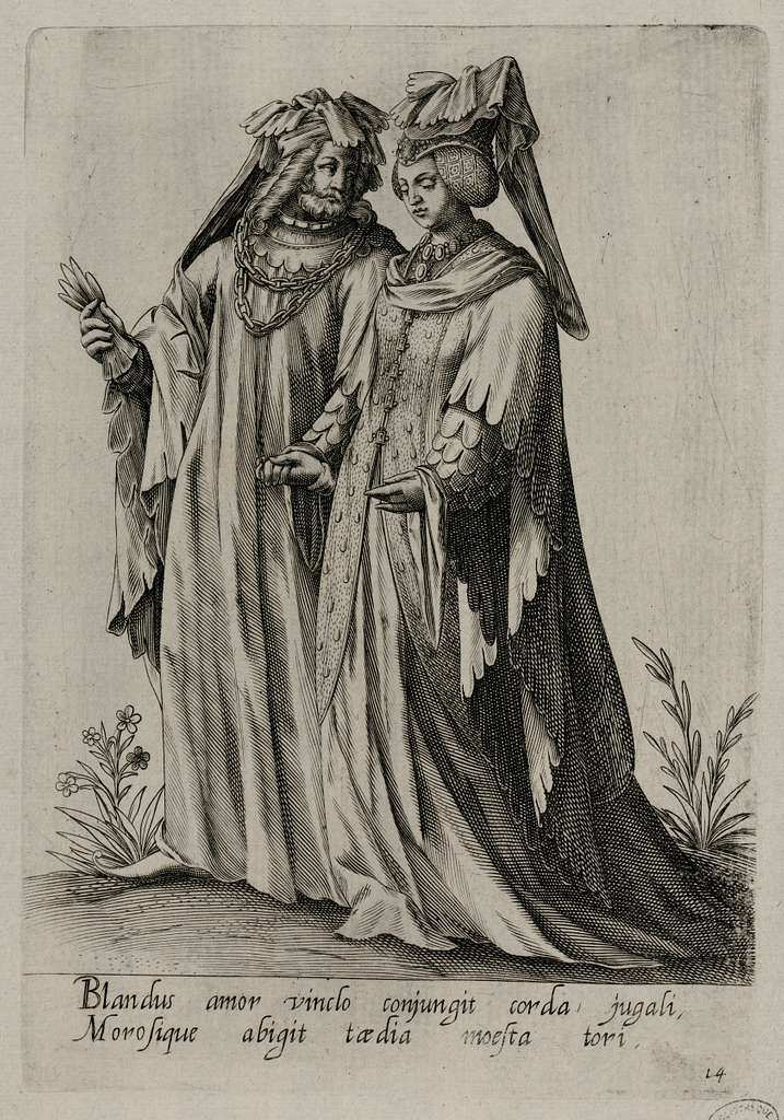 Homme et femme en costume P-TS-ES-00120 - PICRYL - Public Domain Media  Search Engine Public Domain Image