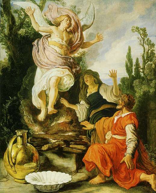 Pieter Symonsz. Potter  The angel announces the birth of a son to