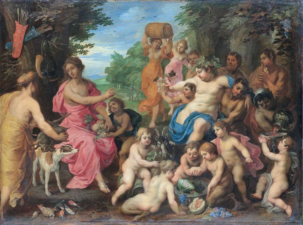 Hendrick van Balen I Bacchus and DianaFXD PICRYL Public