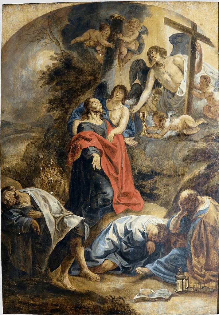 Jacob Jordaens - The Agony of Christ in the Garden of Gethsemane ...