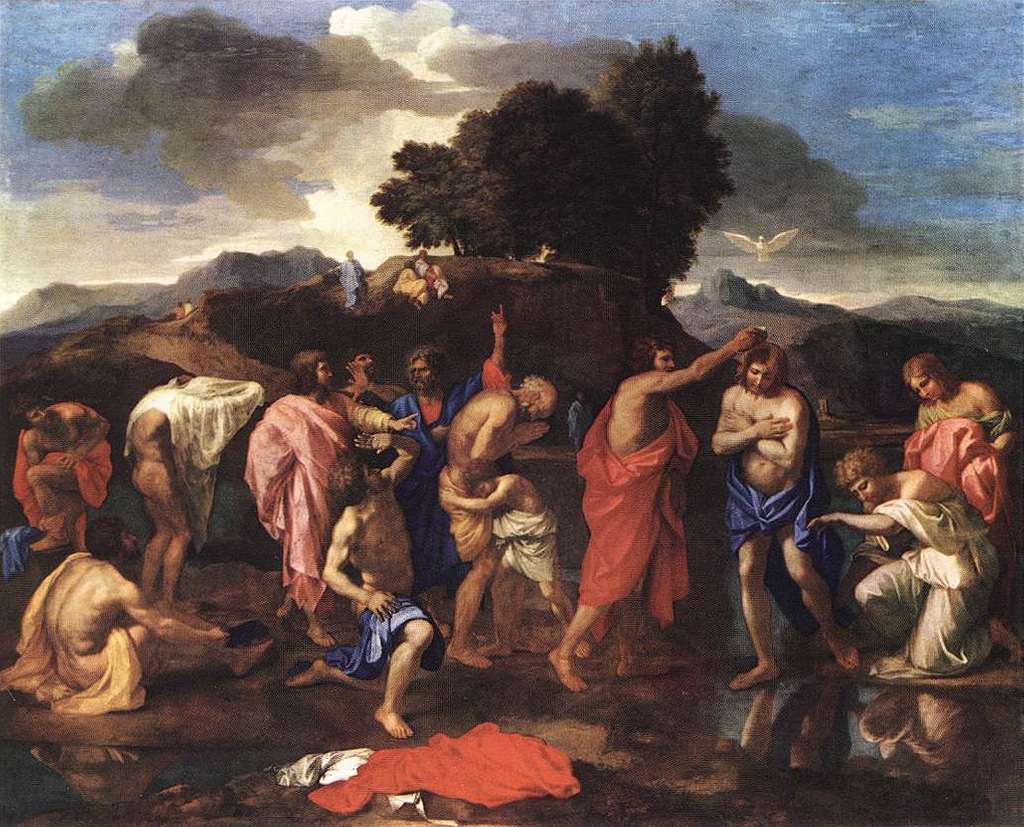 Seven Sacraments - Baptism (I) 1642 Nicolas Poussin - PICRYL Public ...