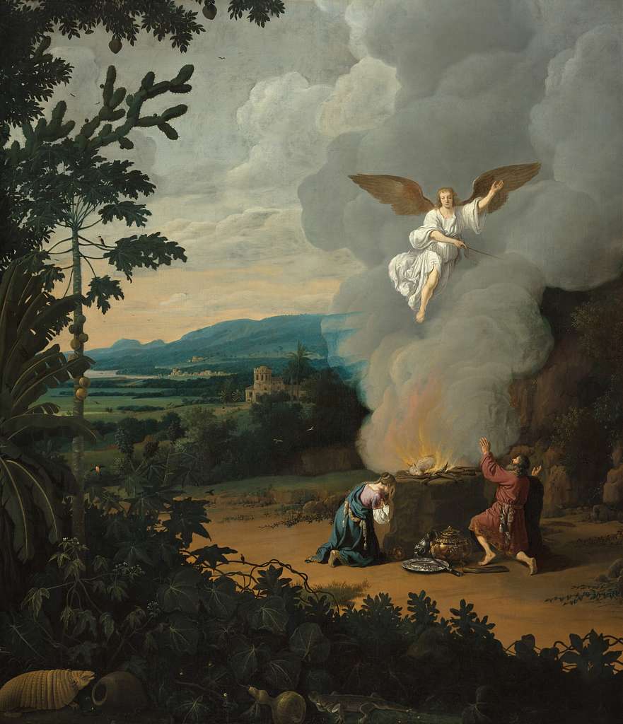 Pieter Symonsz. Potter  The angel announces the birth of a son to