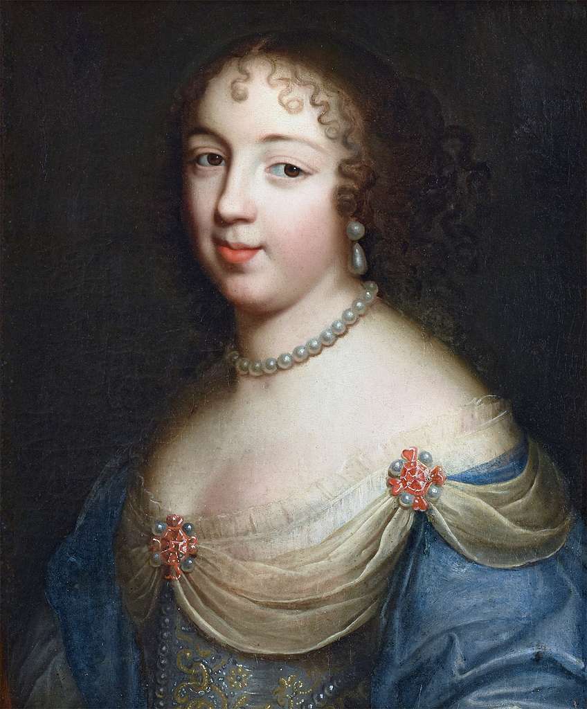 Portrait of Anne of Austria by BEAUBRUN, Charles