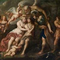 Juno Instructing Cupid