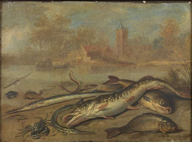 288 Still life paintings of fish Images: PICRYL - Public Domain