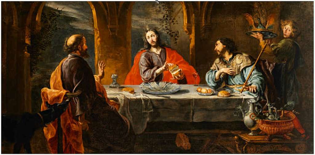 Willem van Herp - The Supper at Emmaus - PICRYL - Public Domain Media ...