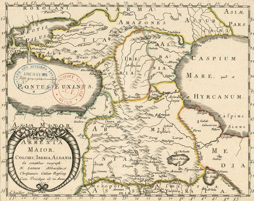 Historic Map of Mediterranean Sea Region - Sanson 1680 - Maps of the Past