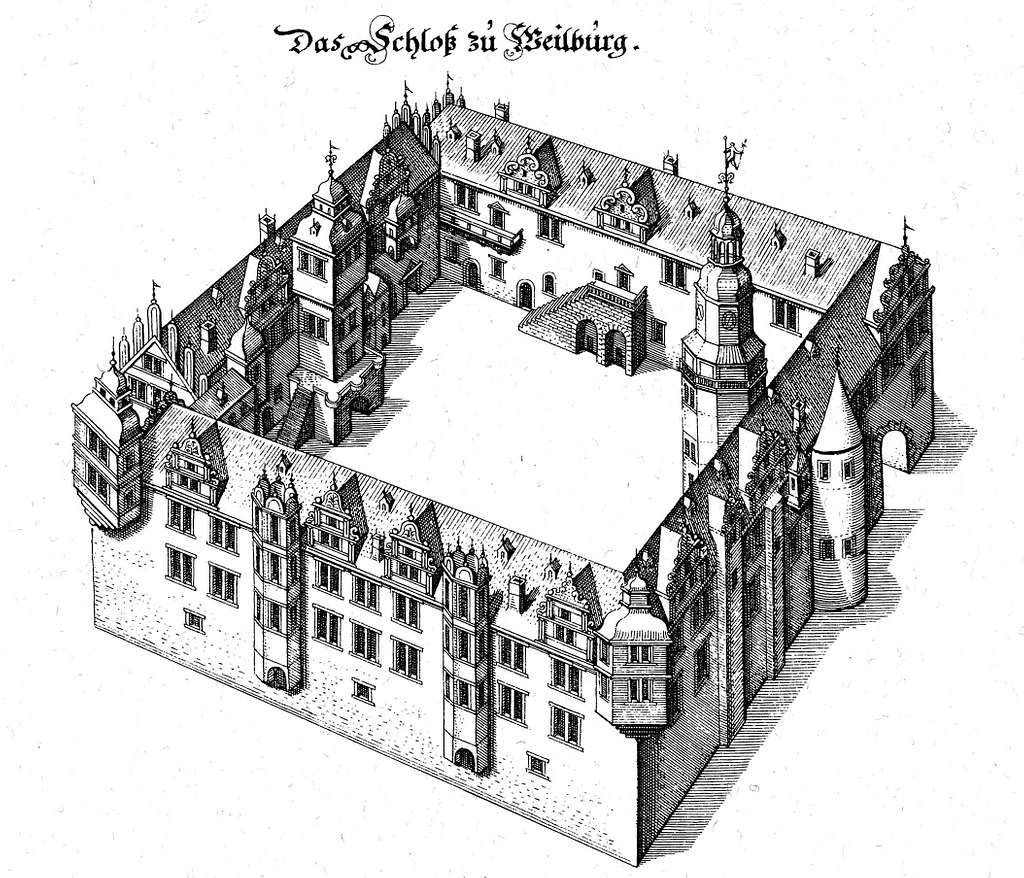 Weilburg Hochschloss Merian 1655 - PICRYL - Public Domain Media Search ...