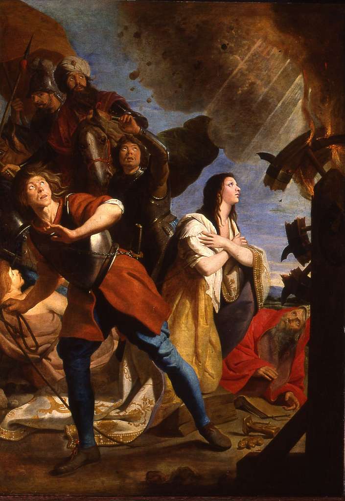 Gaspar de Crayer - Martyrdom of St Catherine of Alexandria - PICRYL ...