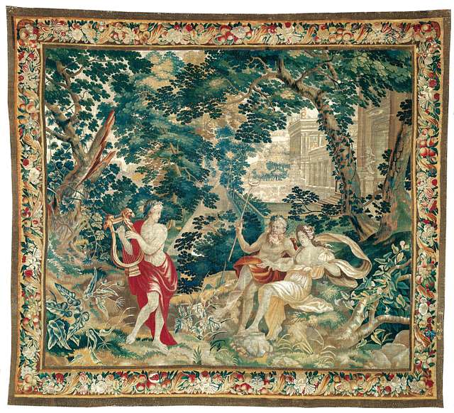 Orpheus Playing The Lyre To Hades And Persephone, From Orpheus And ...