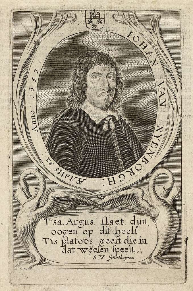 Portret Van Johan Van Nyenborgh Johan Van Nijenborgh Op 32 Jarige