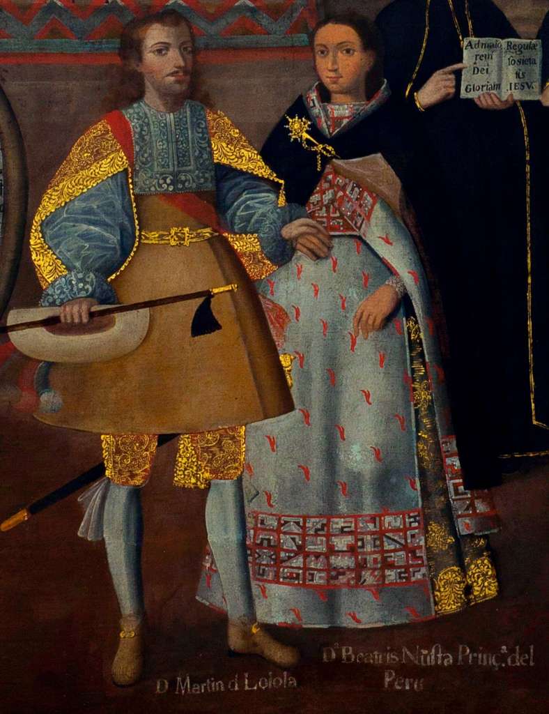 9 Matrimonio de martin de loyola con beatriz clara coya museo