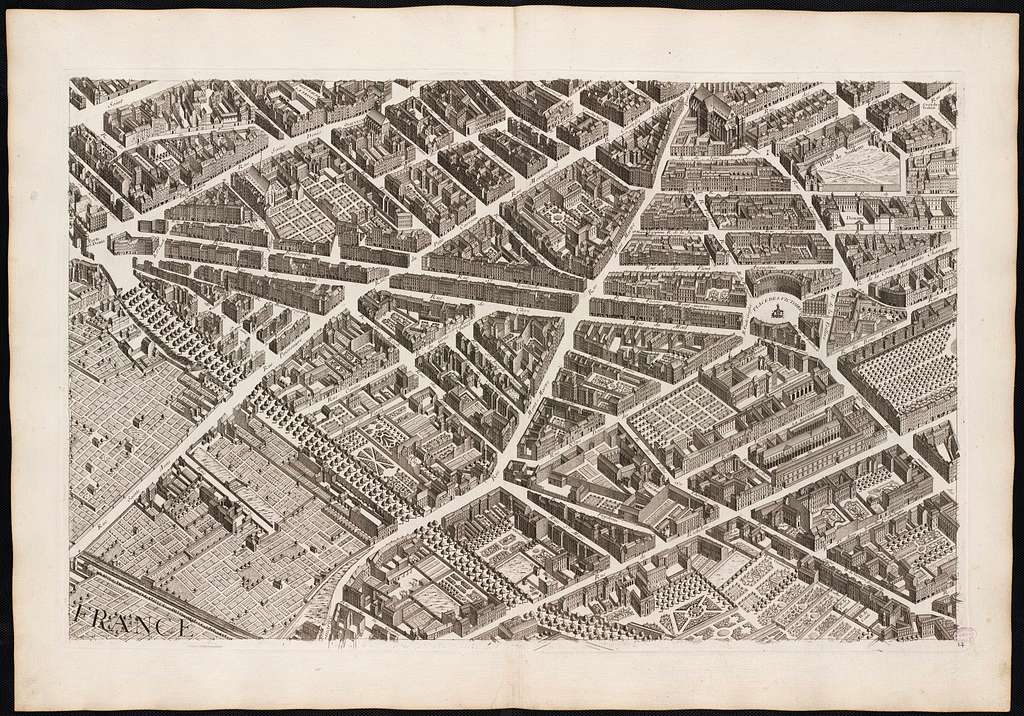 Turgot Map Of Paris, Sheet 14 - Norman B. Leventhal Map Center - PICRYL ...