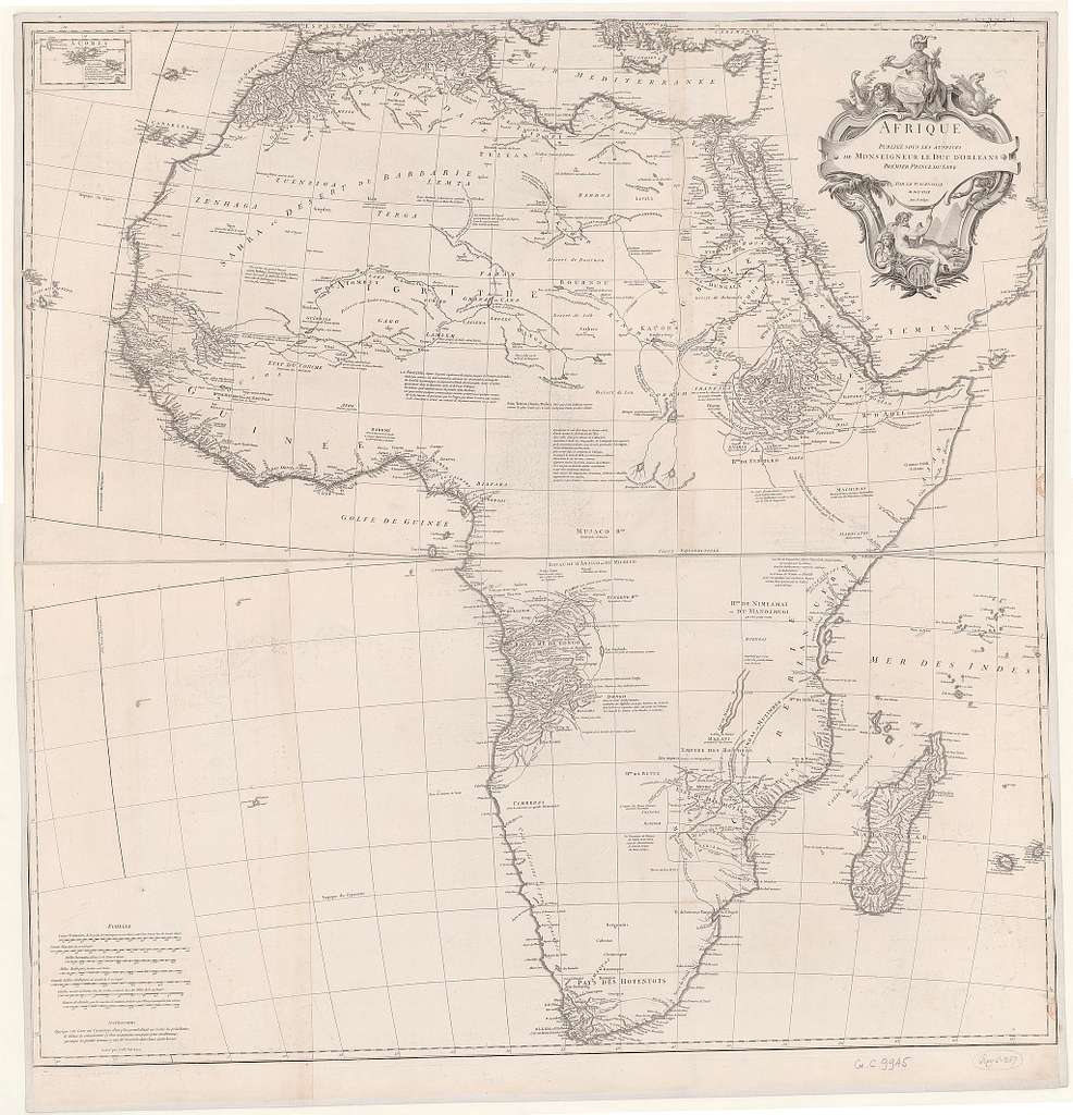 Afrique. Publiée sous les auspices de Monseigneur le Duc d'Orléans ...