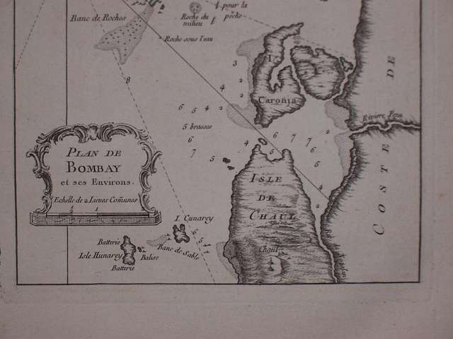  Historic Map - Bombay City Joshi & Co. School Map
