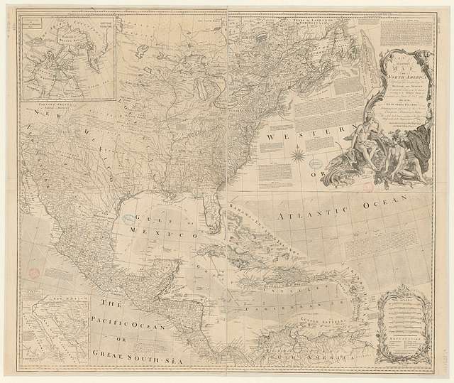 An accurate map of North America describing and distinguishing the ...