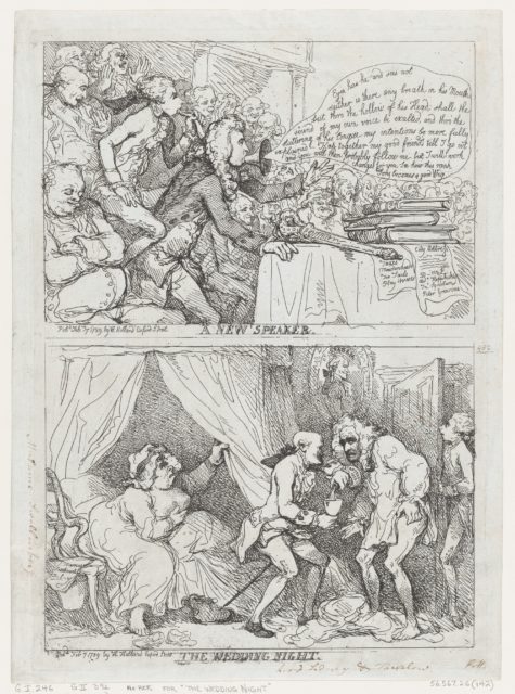 Thomas Rowlandson, Satan, Sin and Death (Paradise Lost, Book the 2nd)