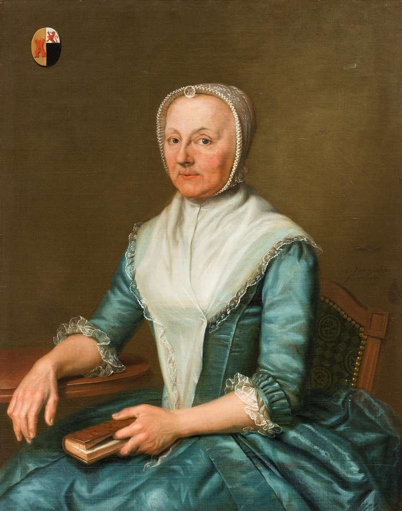 Portrait of Isabella Cornelia van der Burgh by Christiaan van Geelen (I ...
