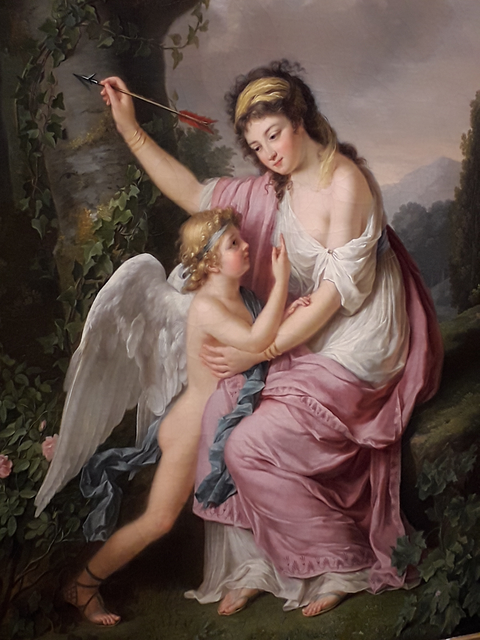 Juno Instructing Cupid