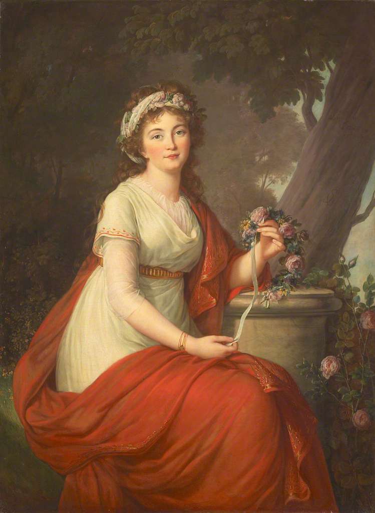 Tatyana Yusupova Vigée-Lebrun - Public domain portrait painting ...