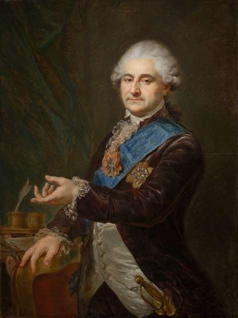 Giovanni Battista Lampi; Marcello Bacciarelli - Portret Stanisława 