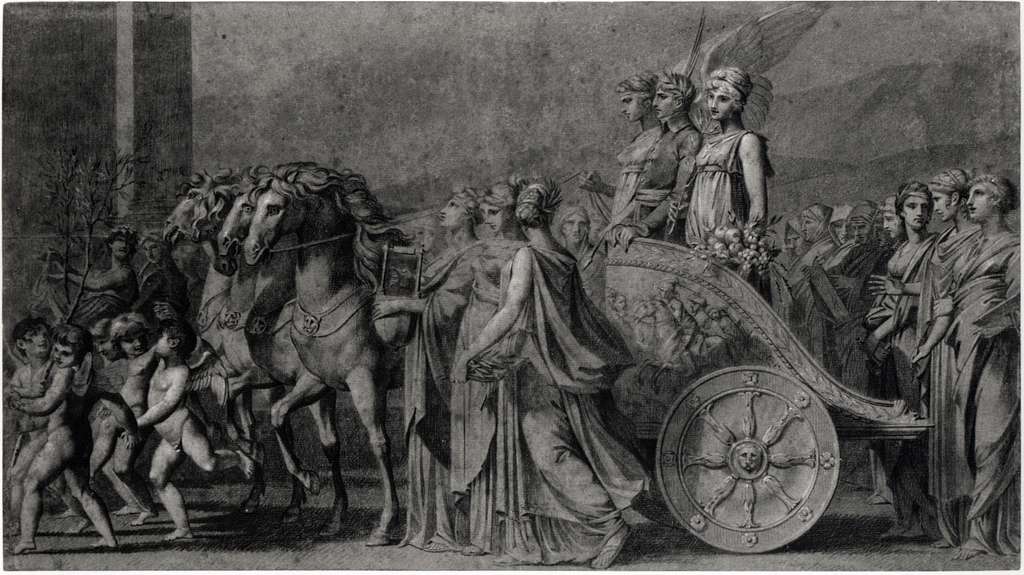 Pierre-Paul Prud'hon - The Triumph of Bonaparte - PICRYL - Public