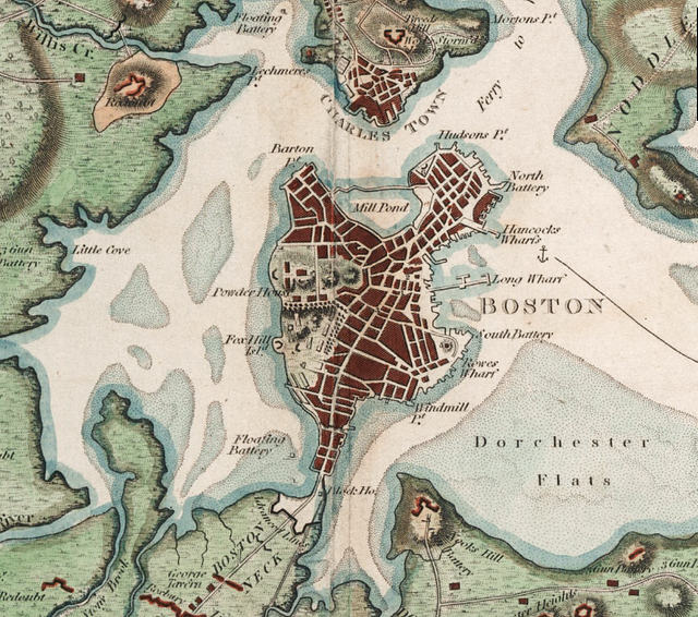 Boston Map 1776 vs. Today: Historical Changes - Travel Adventures