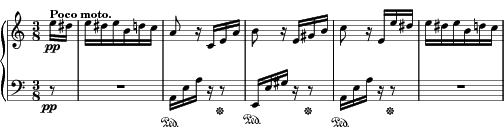 Beethoven - For Elise (1810) - Poco moto - ( Sheet Music Pdf )