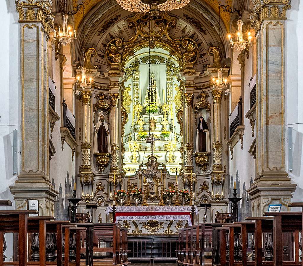 Altar da Igreja Nossa Senhora do Carmo (croped) - PICRYL Public Domain ...