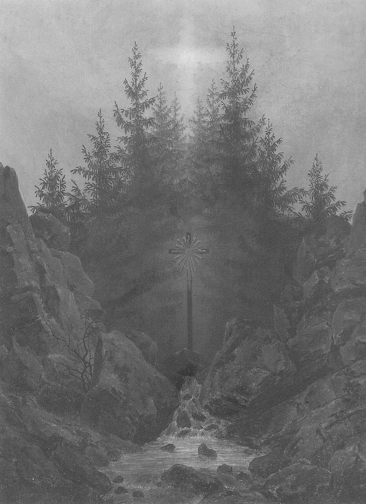 Kreuz im Walde Caspar David Friedrich PICRYL Public Domain