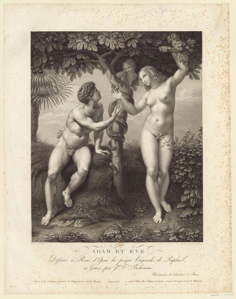 25 Temptation of adam and eve in engravings, Bible Images: PICRYL - Public  Domain Media Search Engine Public Domain Search