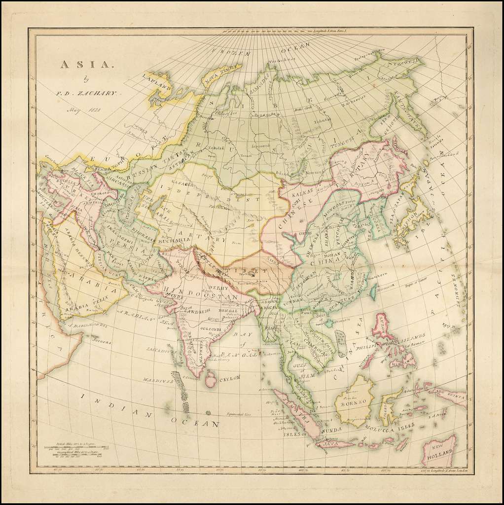 1828 Map Of Asia PICRYL Public Domain Search   1828 Map Of Asia 4c67e6 1024 