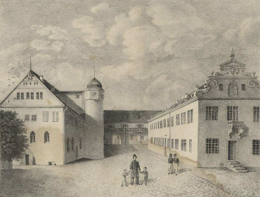 Schloss Oldenburg um 1840 - PICRYL - Public Domain Media Search