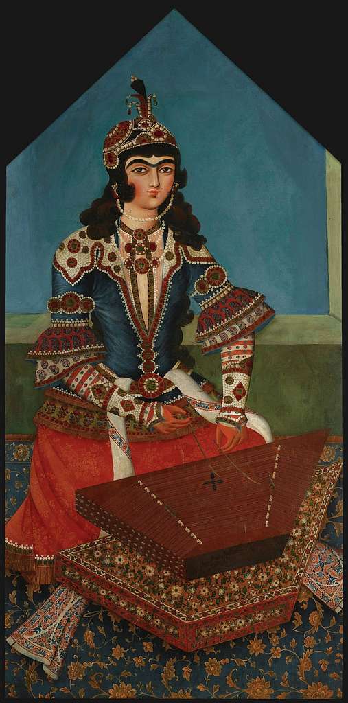 persian paintings of women